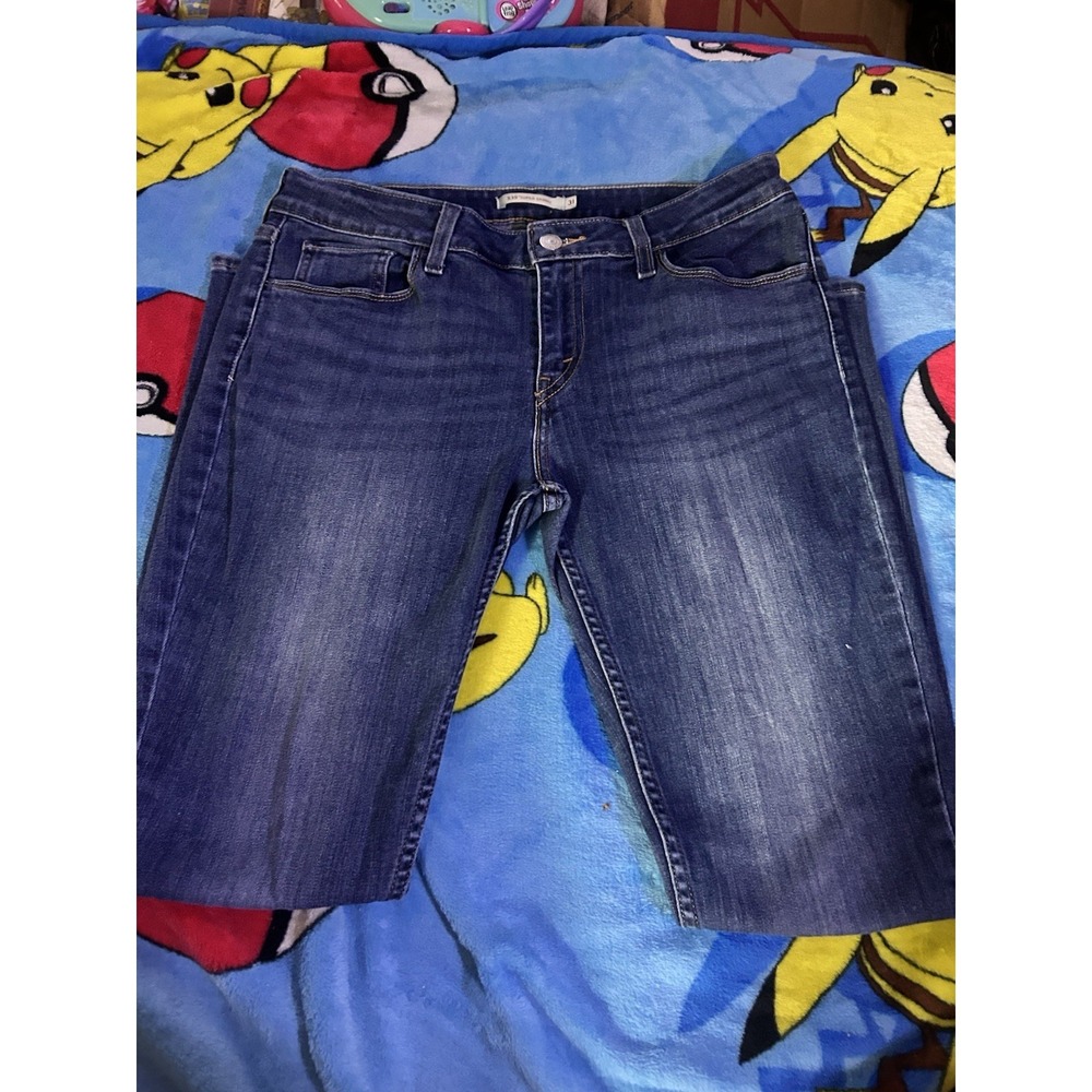 Levis 535 Super Skinny Jeans Womens W31 L30 Stretch Medium Wash Denim